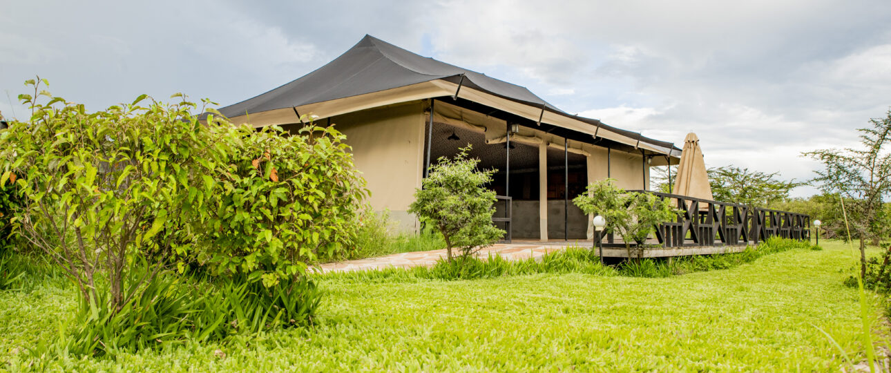 A Tented camp in masai mara National Park