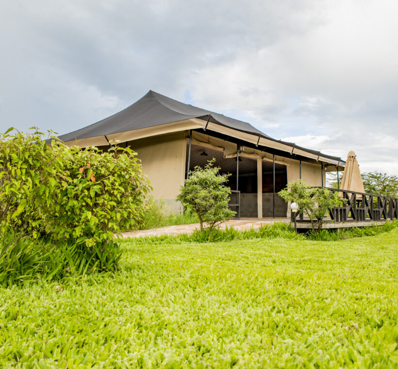 A Tented camp in masai mara National Park