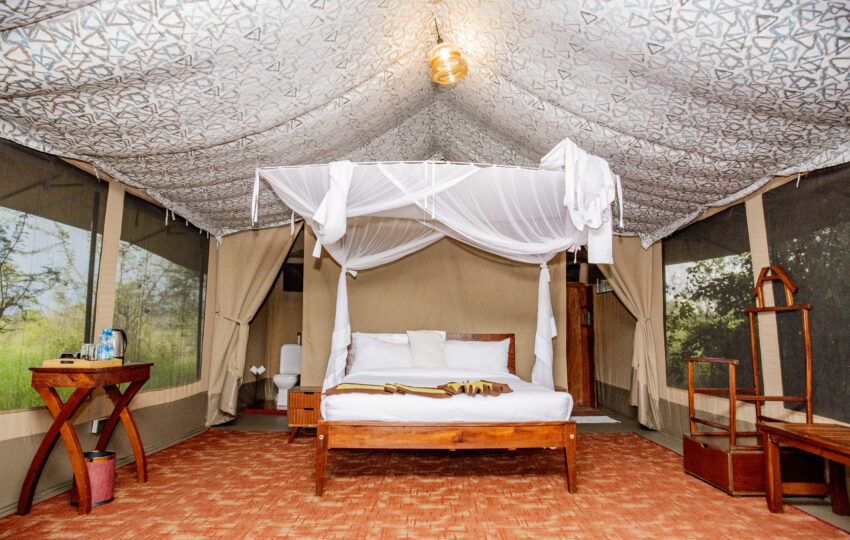 a tented camp i masai mara
