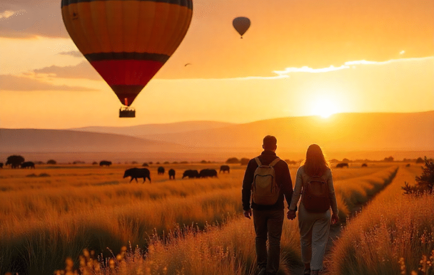 honey moon on safari in kenya