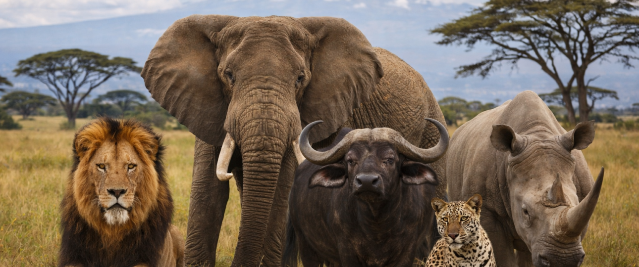 The Big 5 Animals in Kenya