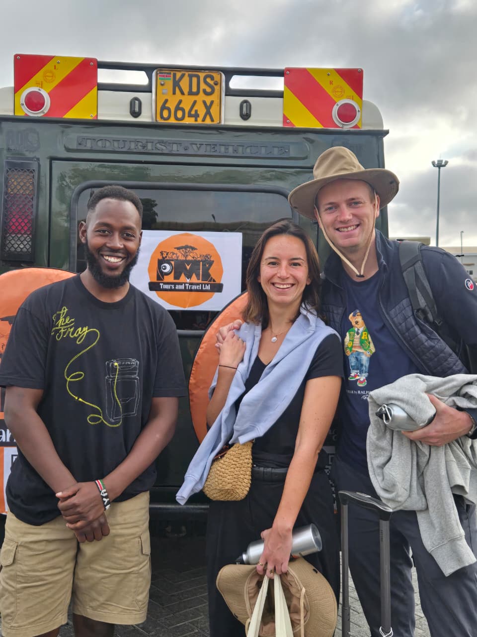 PMK Tours and Travels clients on a safari