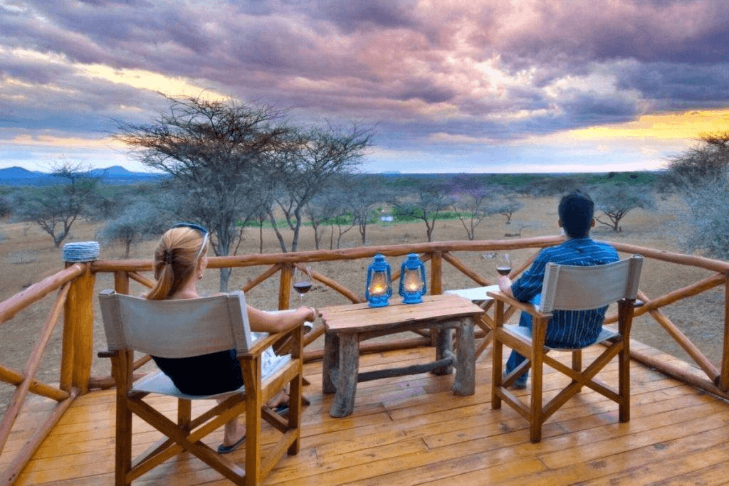 Amboseli National Park Sundown view