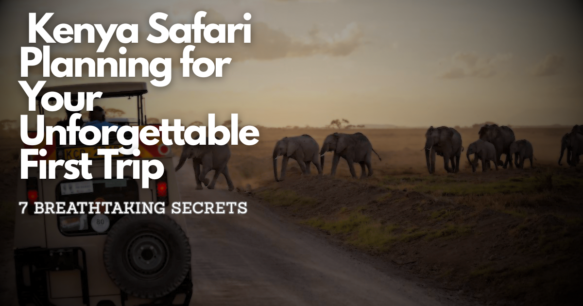 Kenya Safari Planning